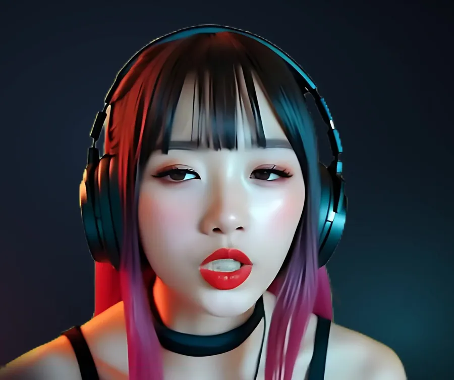 Hana explaining a lesson